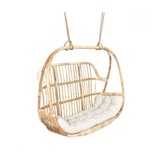 Flores, rottinkinen kahden istuttava riippukeinu