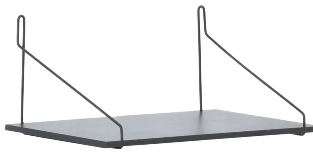 Näppärä seinähylly valkoisena tai mustana