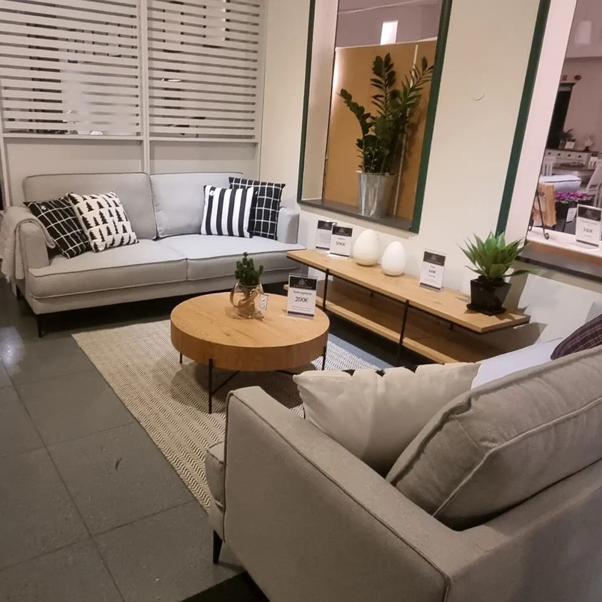 Pyöreä sohvapöytä halkaisijaltaan 80cm