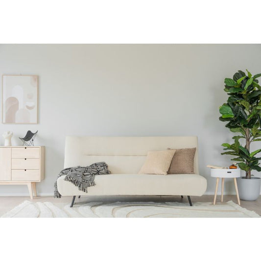 Vuodesohva luonnonvalkoinen tai harmaa, valkoisesta myymälän mallikappale jäljellä!