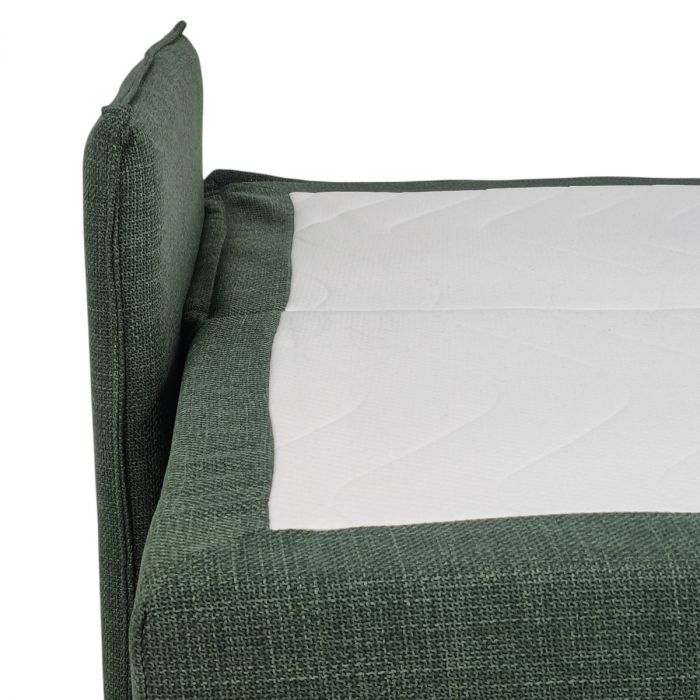 Kaunis vihreä vuodesohva 140cm leveällä nukkumatilalla!